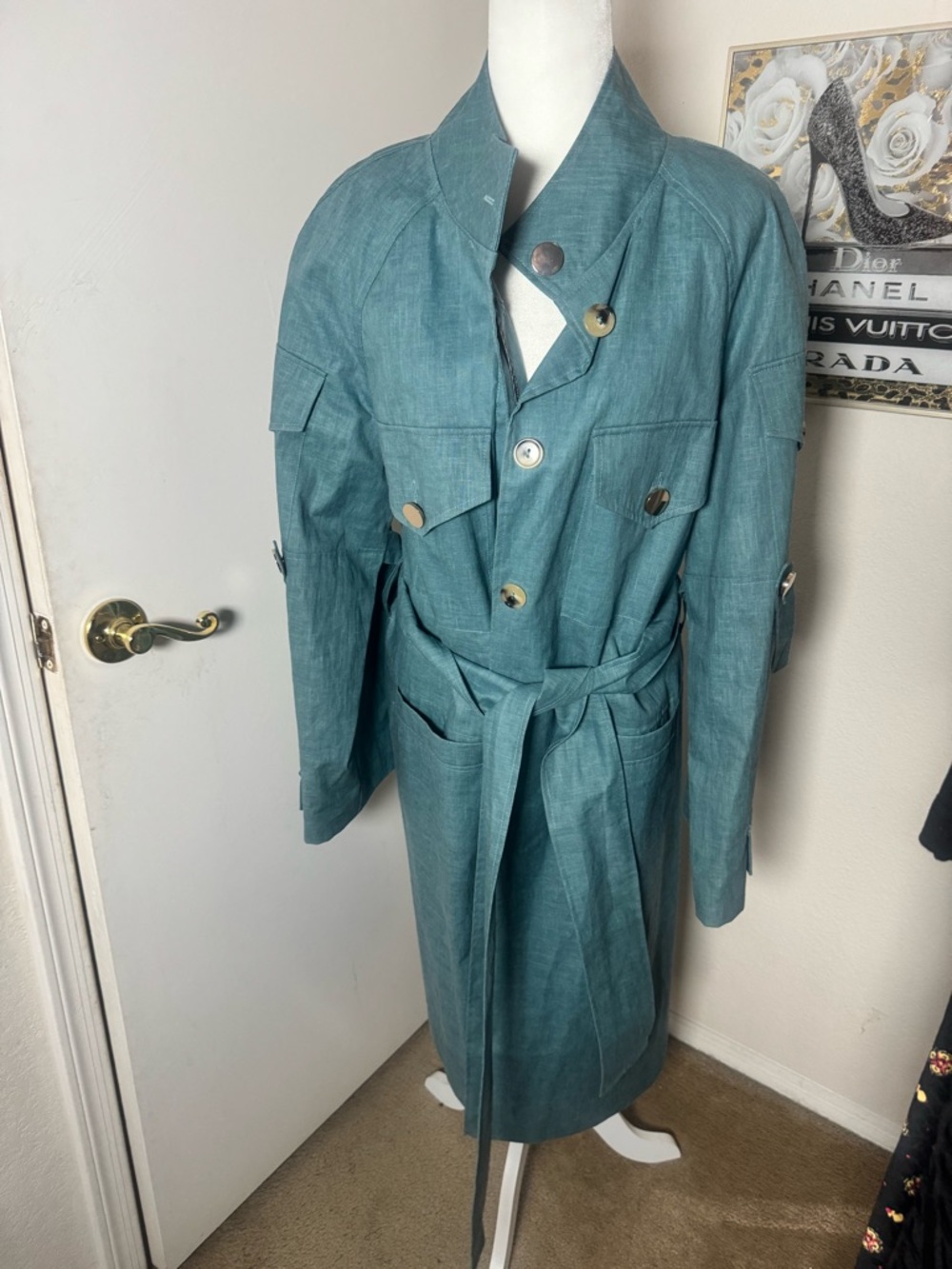 Julia Allert Belted Trench Coat
